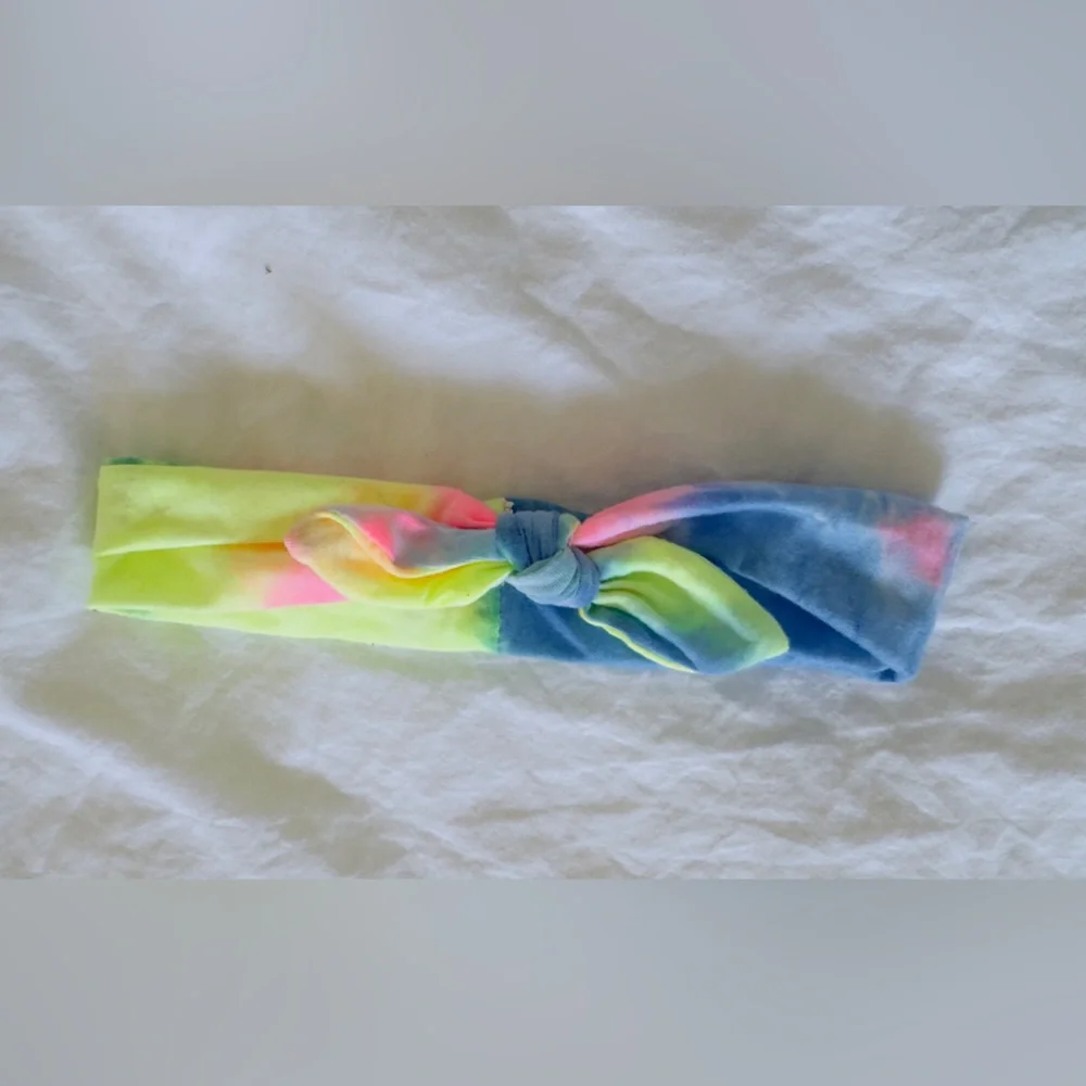 Zara brand new Colorful Tie-Dye Kids Headband